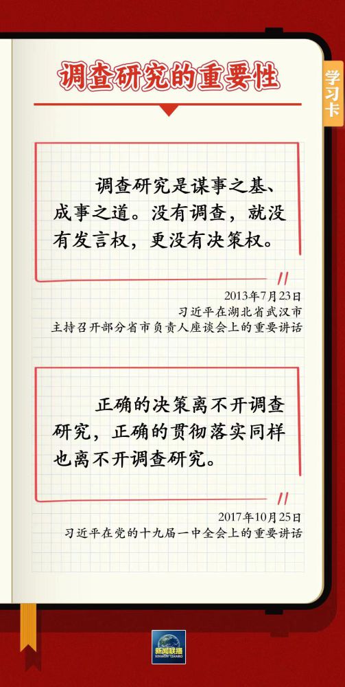 學(xué)習(xí)卡丨如何深入調(diào)查研究？跟總書(shū)記學(xué)習(xí)“五字訣”