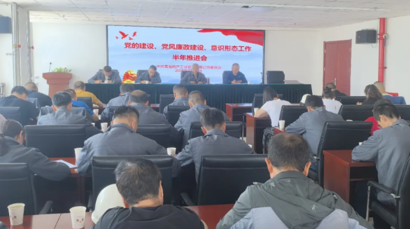 工投公司黨委召開黨的建設(shè)、黨風廉政建設(shè)、意識形態(tài)工作半年推進會
