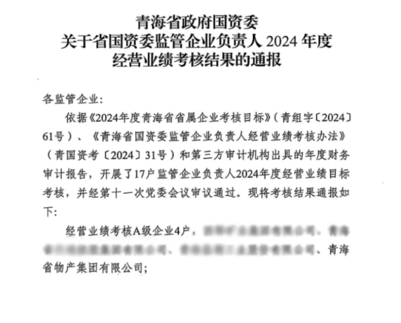 喜報(bào)！省物產(chǎn)集團(tuán)榮獲經(jīng)營(yíng)業(yè)績(jī)考核A級(jí)