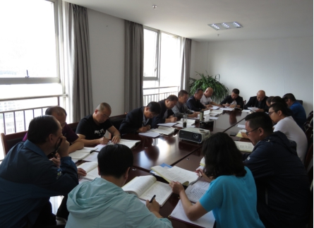 配送公司黨委召開“不忘初心、牢記使命”主題教育學習交流會
