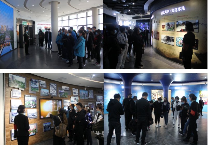 三建公司、現代物流公司黨支部聯合開展“參觀愛國教育基地，弘揚愛國主義精神”活動